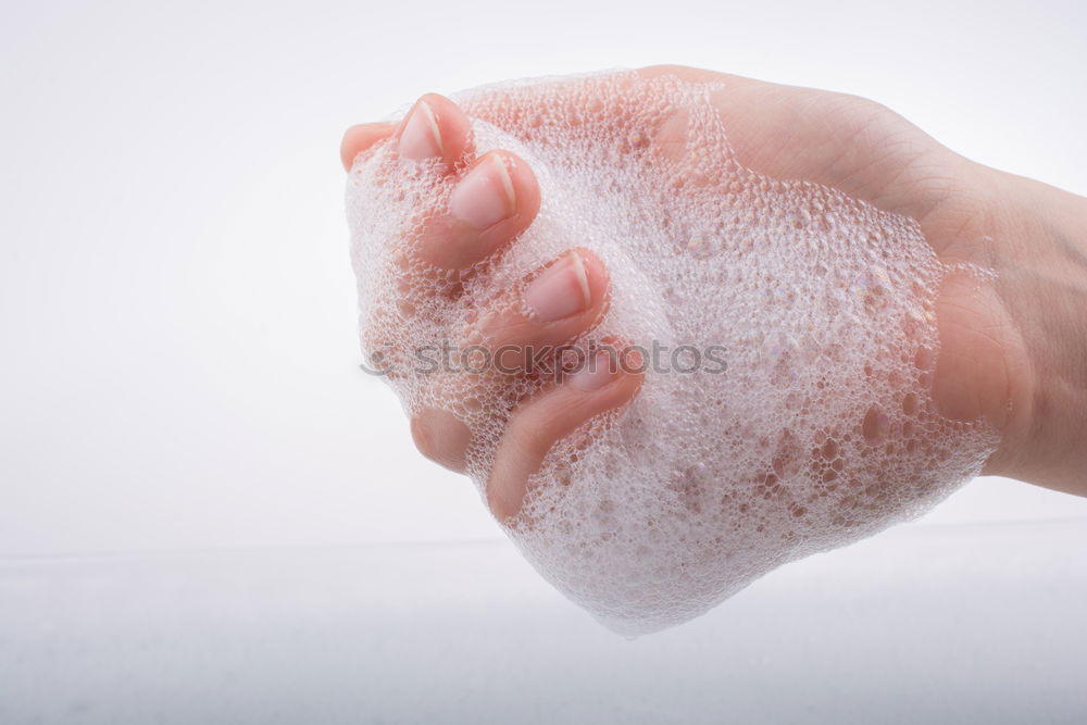 Similar – Image, Stock Photo cool down… Human being