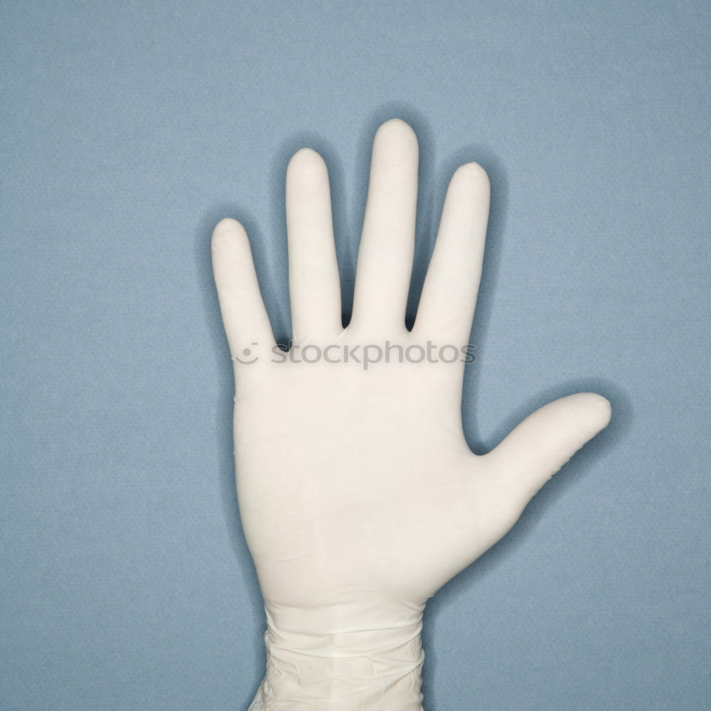 Image, Stock Photo glove on it