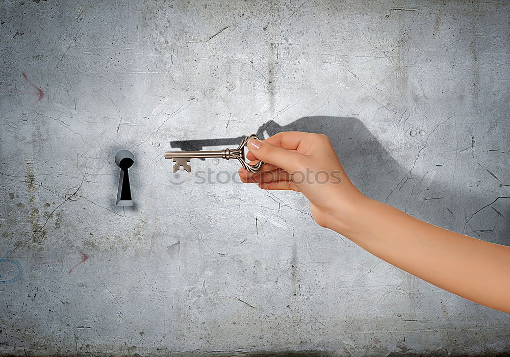 Similar – Image, Stock Photo The pipe Human being