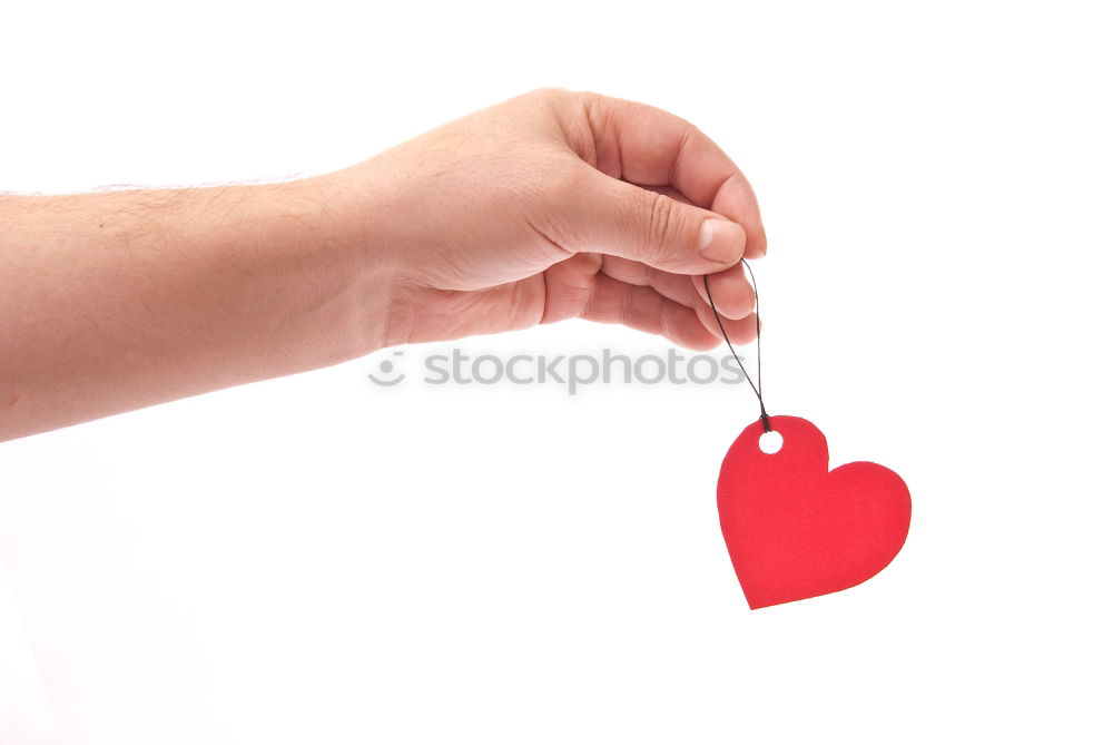 Similar – Image, Stock Photo Hands with plush heart