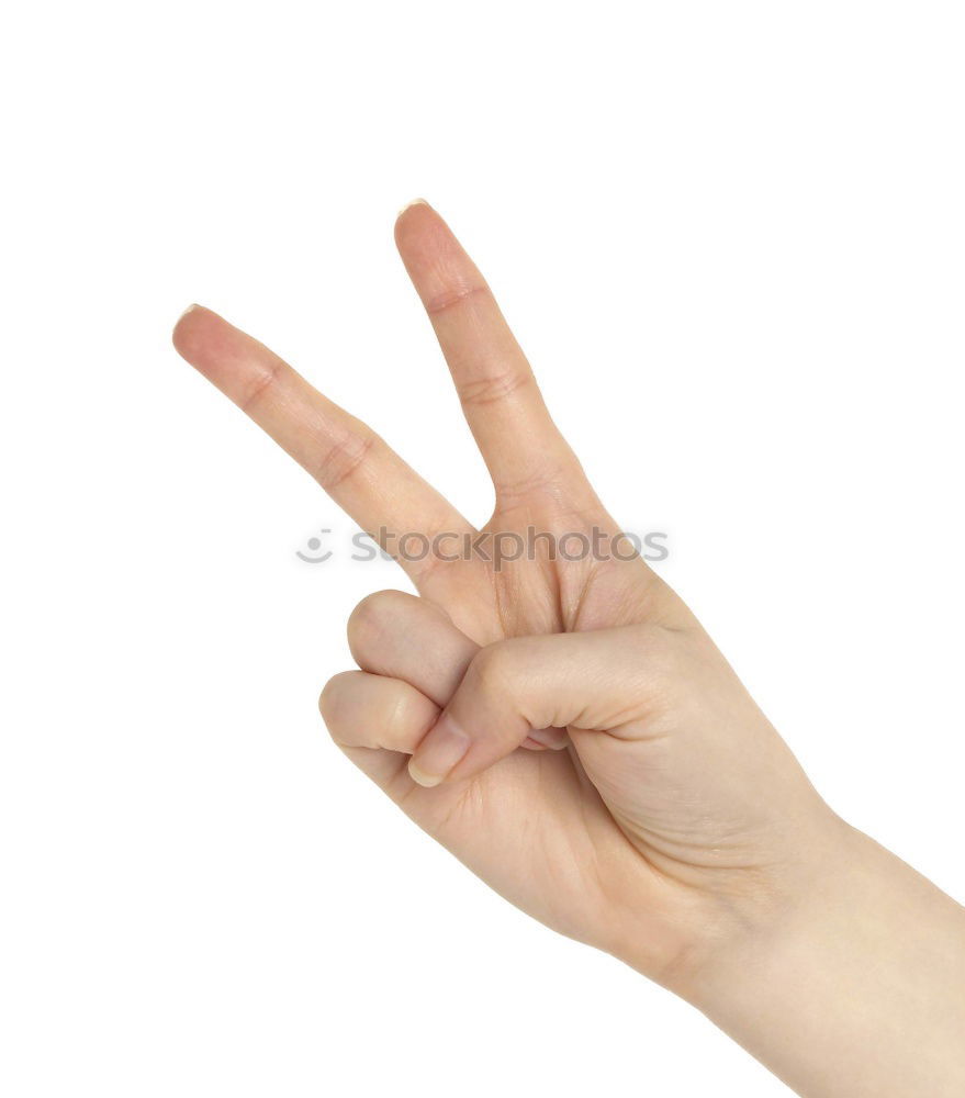 Similar – Image, Stock Photo Viktory Finger Sign
