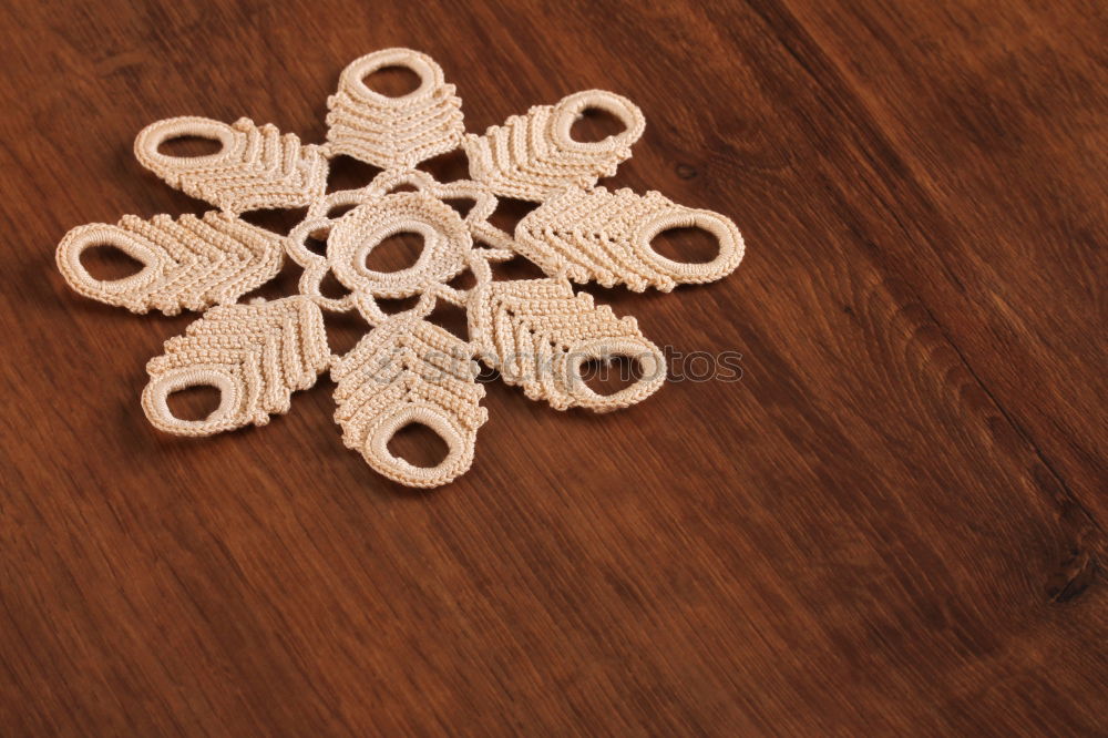 Similar – Image, Stock Photo Big wooden snowflake.