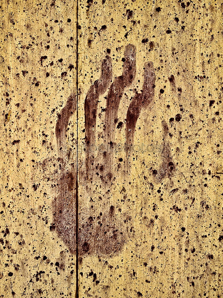 Similar – Image, Stock Photo handprint Hand