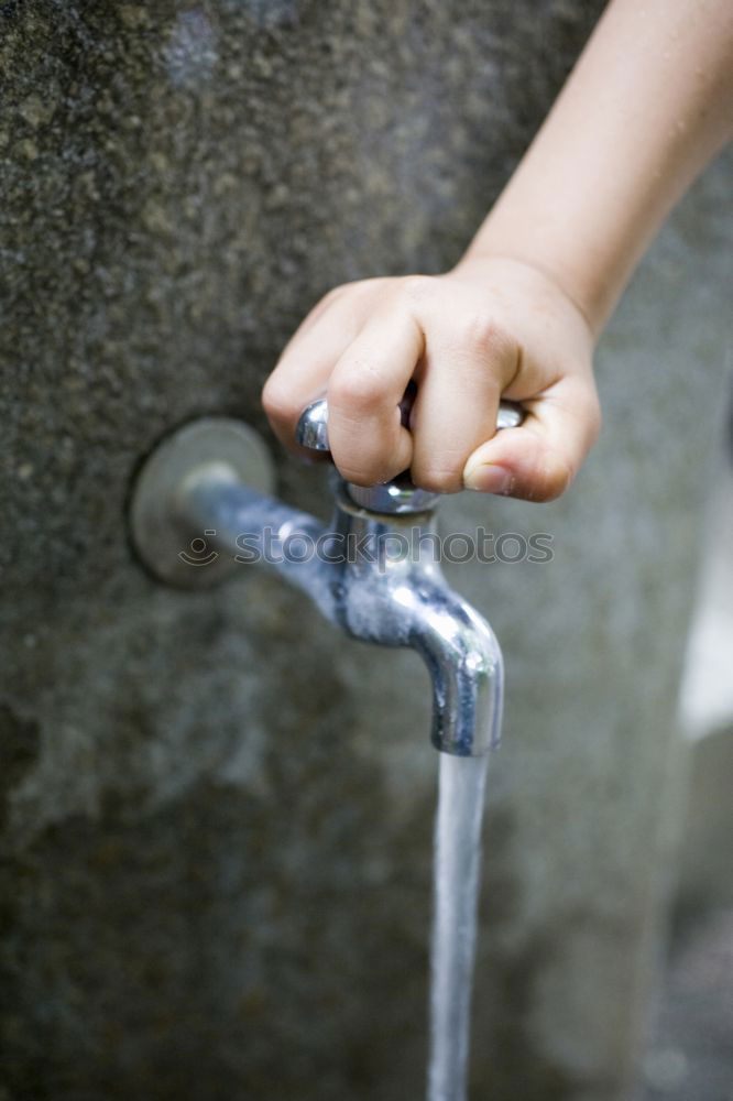 Similar – Image, Stock Photo pot of water Masculine Arm