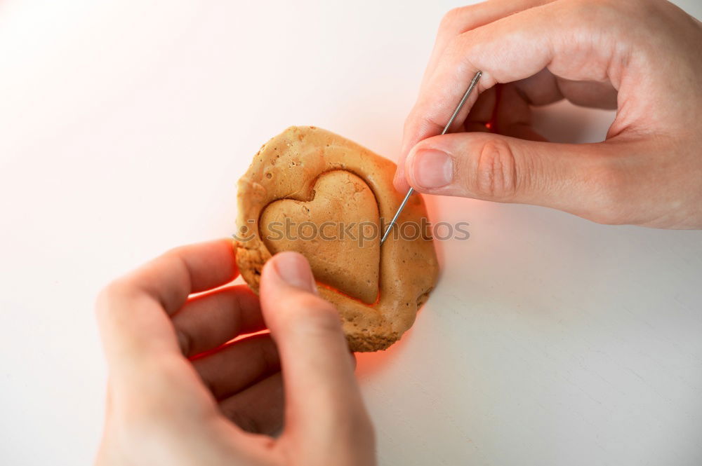 Similar – Foto Bild Herz Lebensmittel Brot