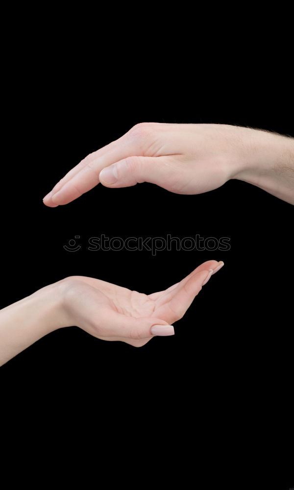 Similar – Image, Stock Photo secret in my hands… Hand