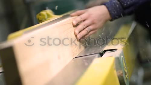 Similar – Image, Stock Photo Young man looks curiously over a barrier