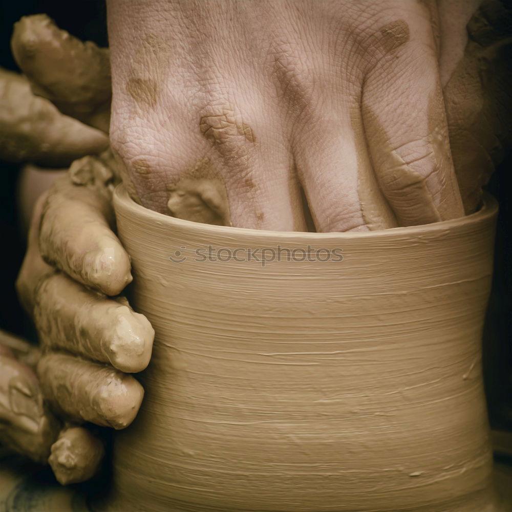 Similar – Potter working with clay