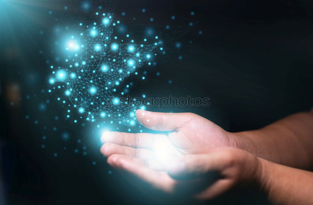 Similar – Image, Stock Photo phrases with message