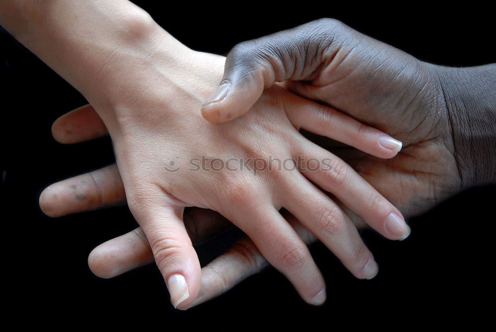 Similar – Image, Stock Photo Lifelixir | Caring, Diversity and Humanity