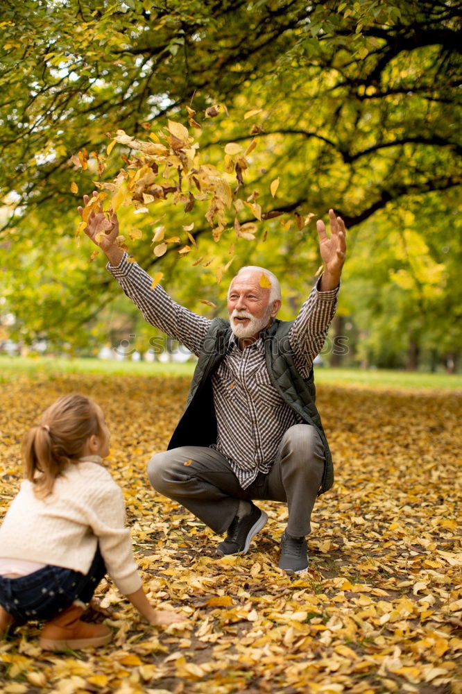 Similar – Image, Stock Photo Autumn walk IV Lifestyle