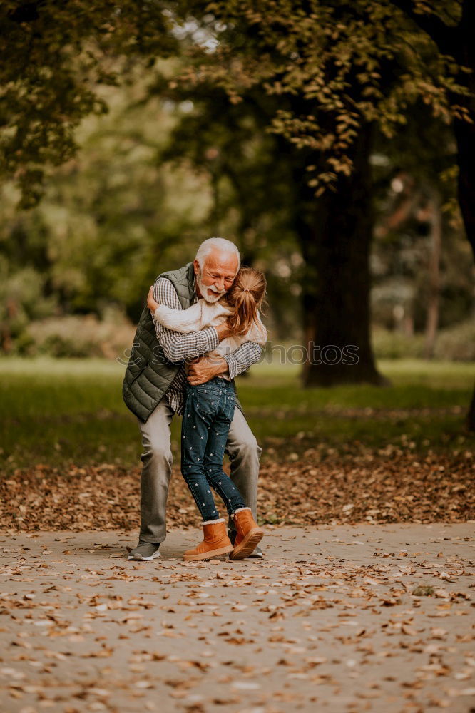 Similar – Image, Stock Photo Portrait Of Romantic Senior Couple