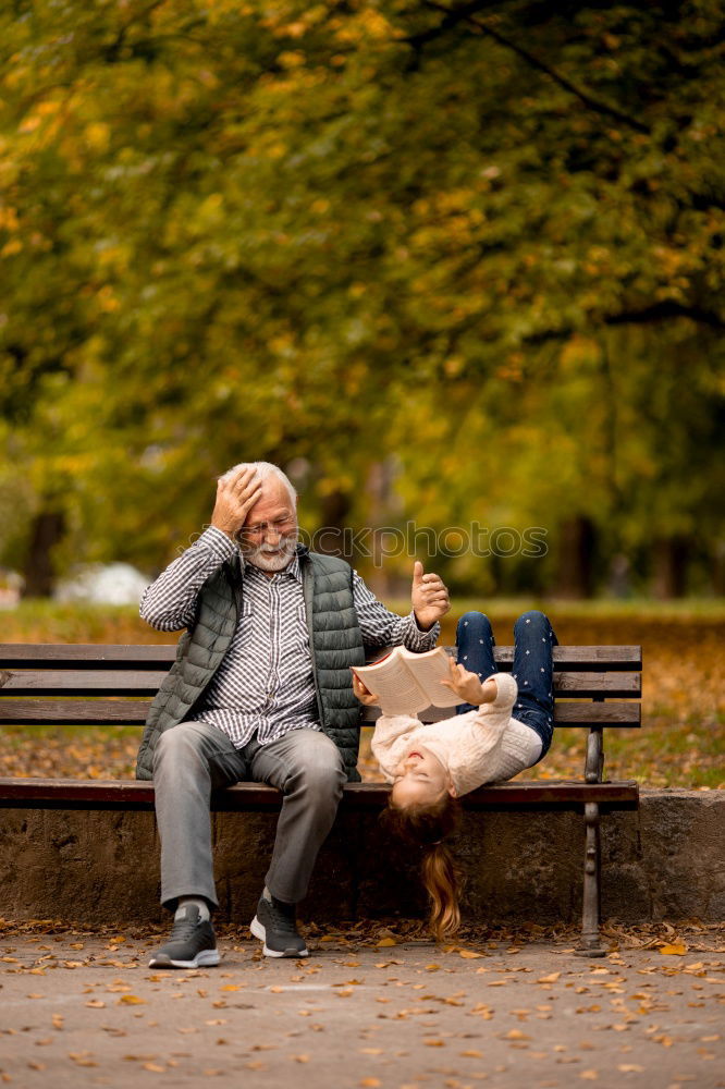 Similar – Opa&Oma Wald Senior