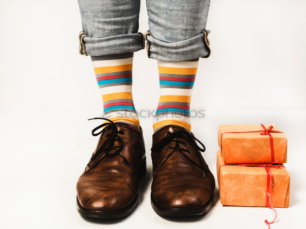 Similar – Image, Stock Photo Red shoes and red boxing gloves hanging on a rope