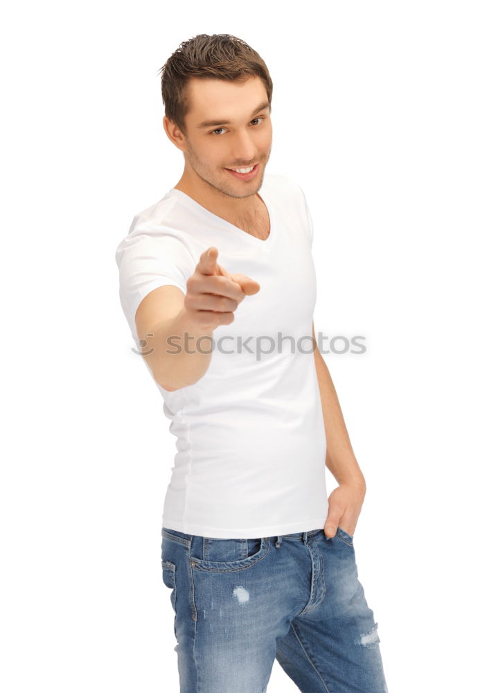 Similar – Image, Stock Photo Portrait of Handsome teenage boy outdoors