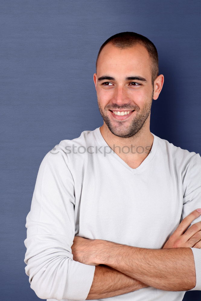 Similar – Image, Stock Photo Urban young man (96)