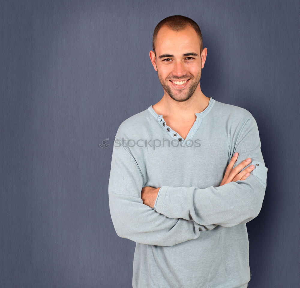 Similar – Image, Stock Photo Urban young man (71)