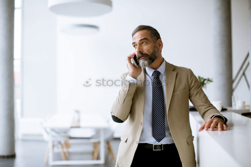 Similar – Image, Stock Photo Hello? Business Career