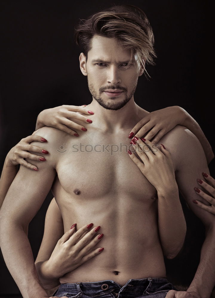 Similar – Image, Stock Photo 6 Masculine Young man