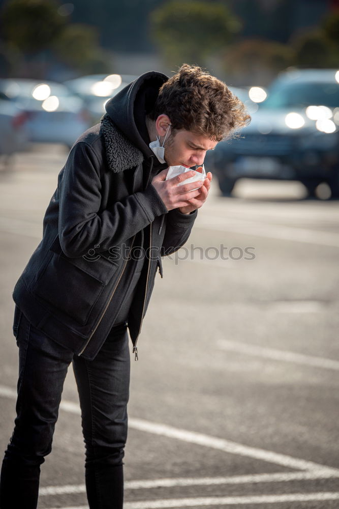 Similar – Image, Stock Photo Woman sitting on tiptoe