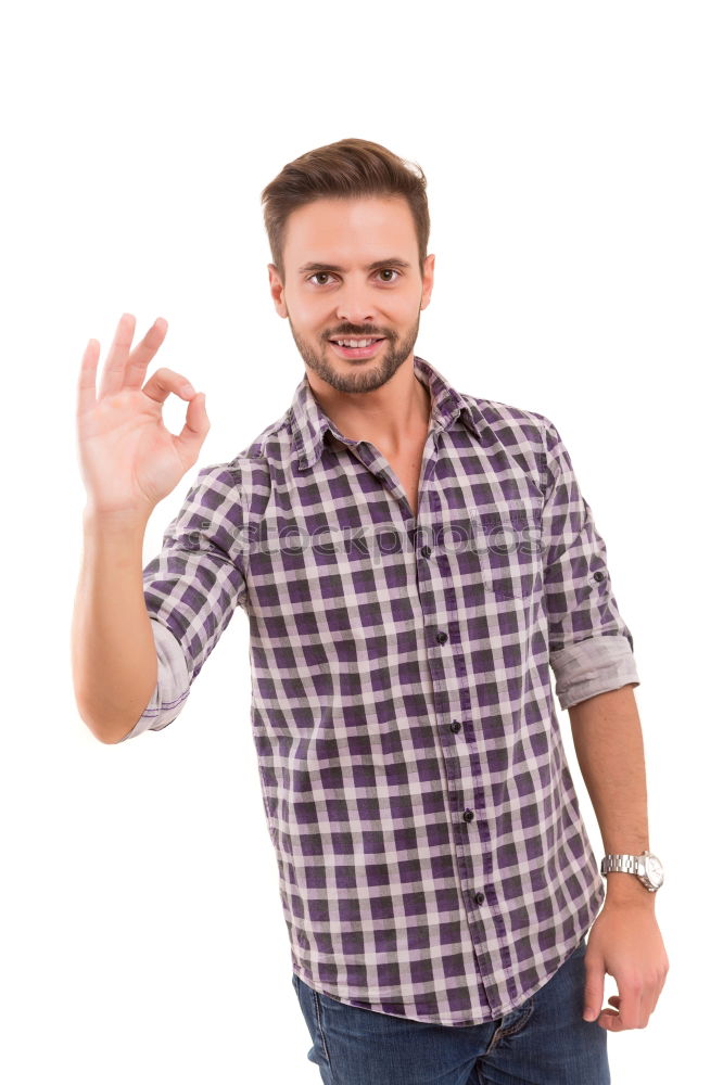 Similar – Image, Stock Photo Mature man looking at camera in urban background.