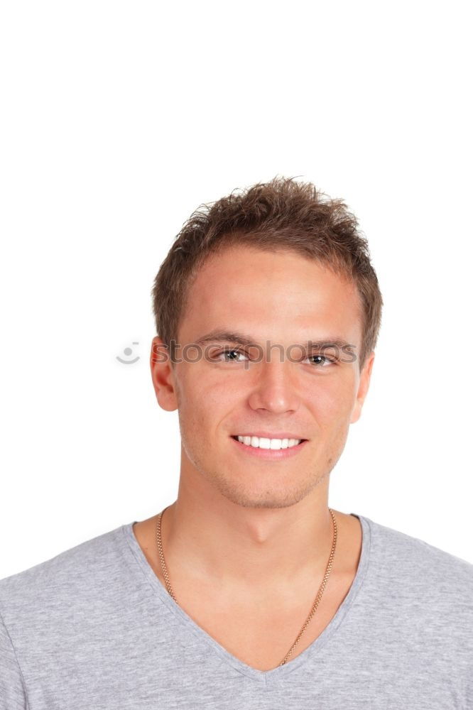 Similar – Image, Stock Photo when you smile ….. c Man