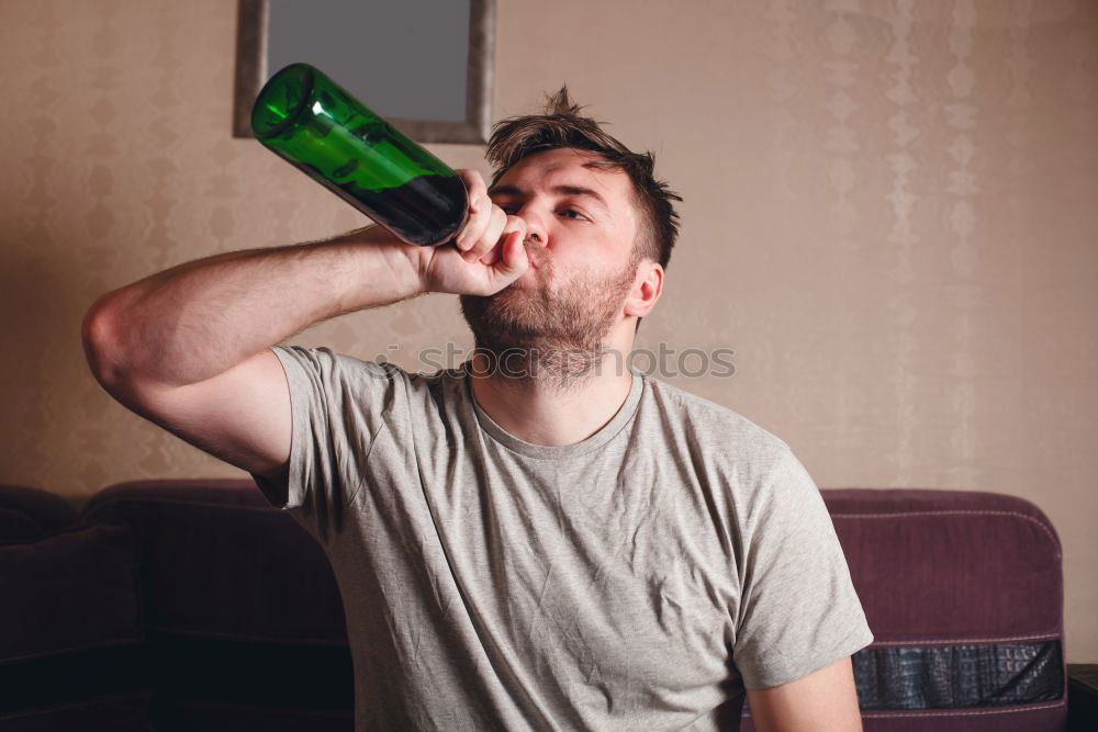 Similar – Image, Stock Photo boozing companions Red