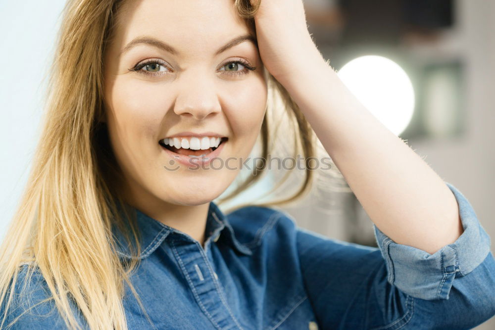 Similar – Image, Stock Photo Carmen blouse (08)