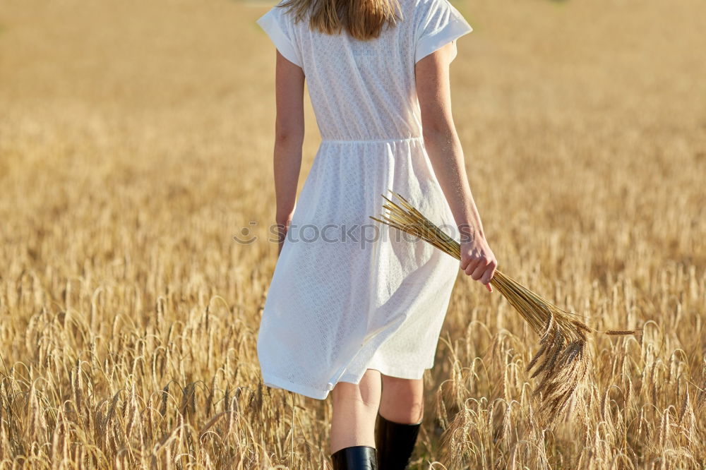 Similar – Image, Stock Photo the field princess Dress