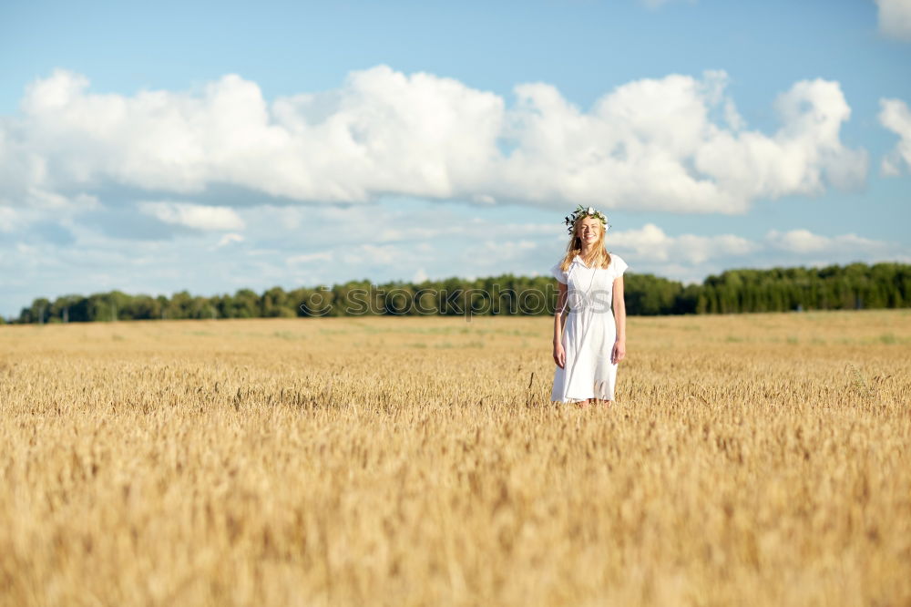 cornfield Human being