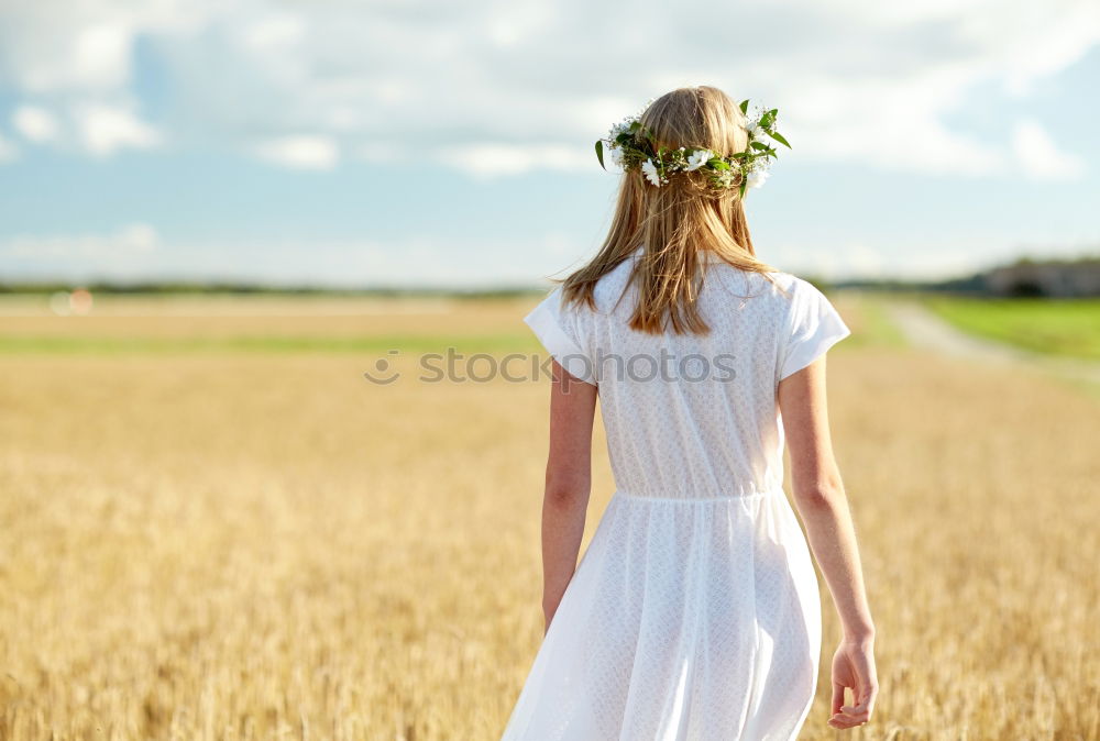 Similar – cornfield Human being