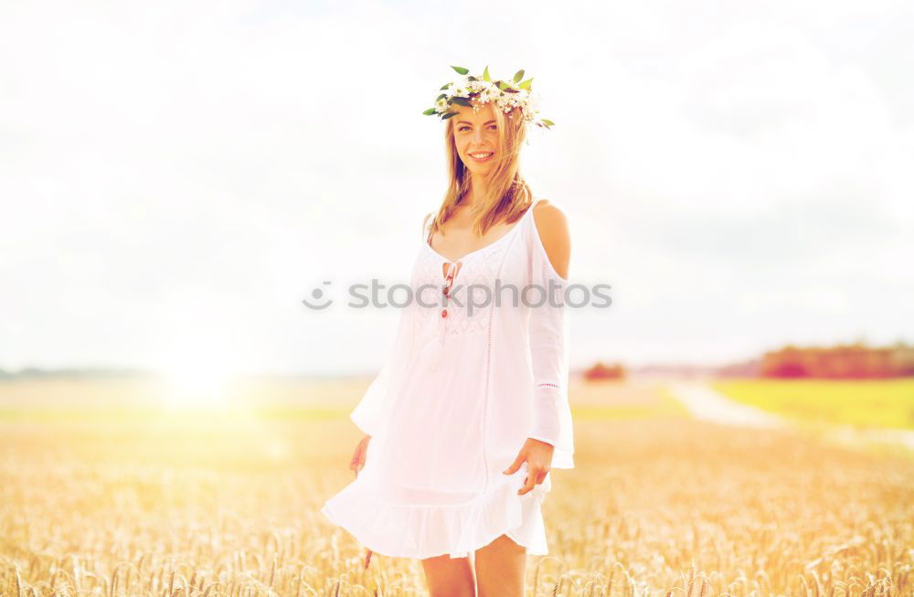 Similar – Image, Stock Photo Closeup portrait of a girl.