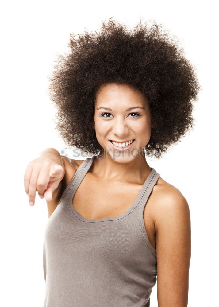 Similar – Image, Stock Photo Woman playing with hair in mall