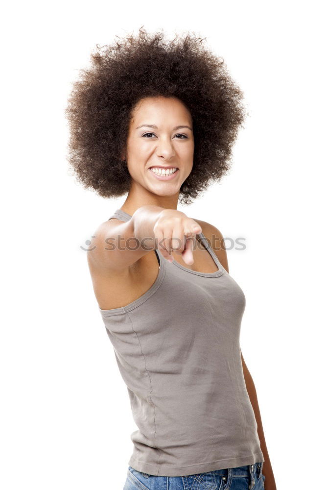 Similar – Image, Stock Photo Portrait of young attractive black girl in urban background listening to the music with headphones.