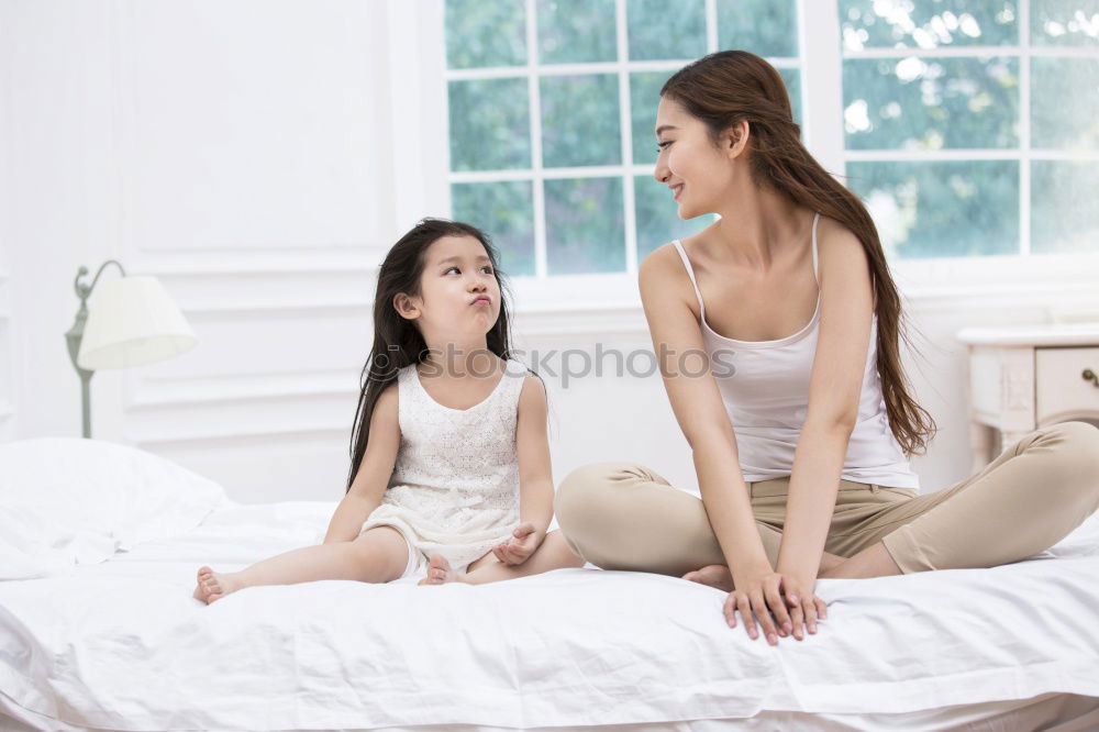 Similar – happy child boy giving flowers to mom