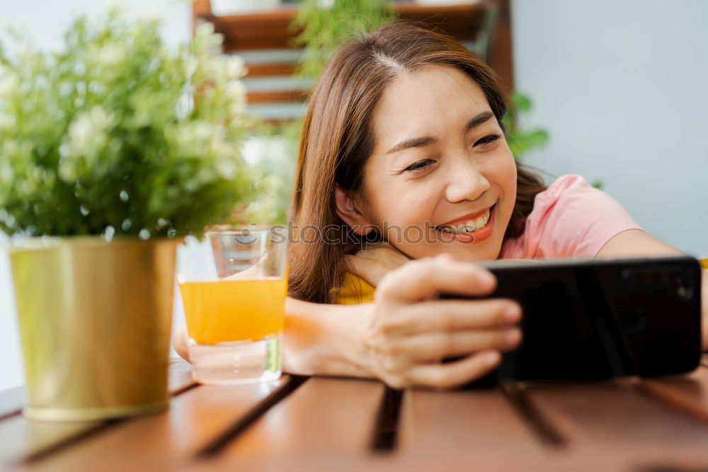 Similar – Woman hands holding credit card and smartphone