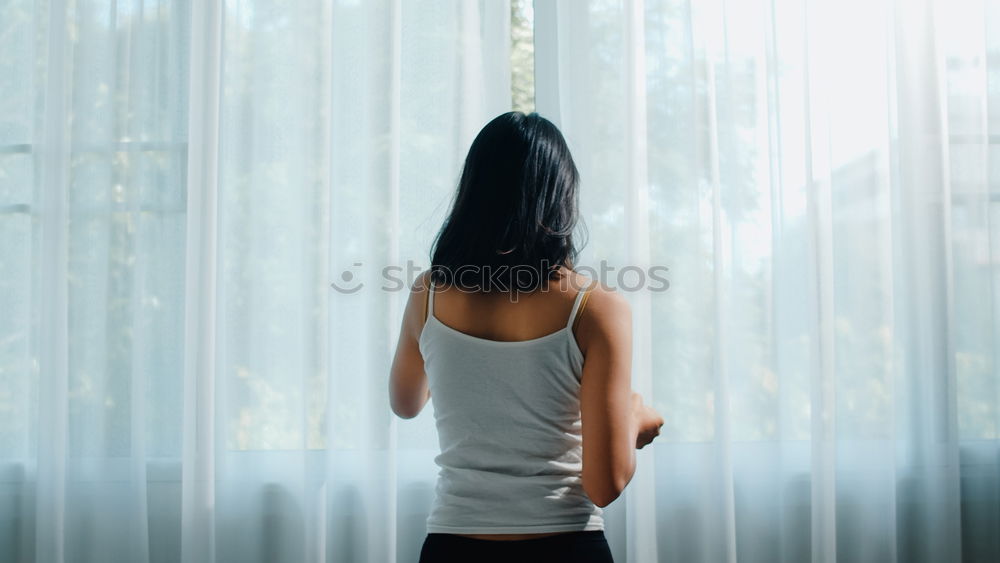 Similar – Image, Stock Photo Alone and scared Lifestyle