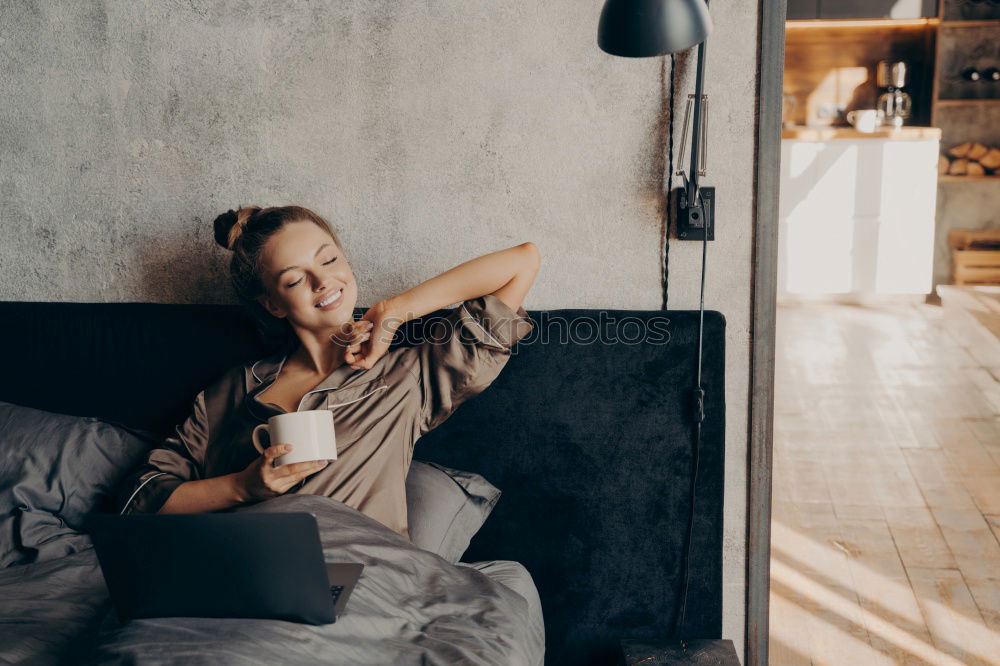 Similar – Image, Stock Photo Woman sleeping with book