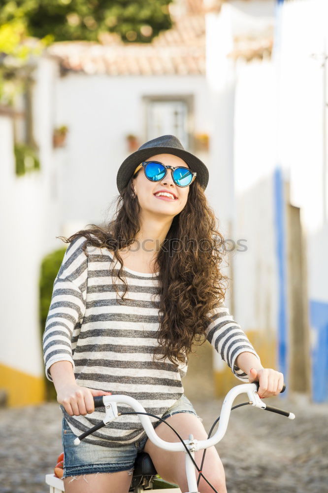 Similar – Image, Stock Photo Pretty Asian woman on street