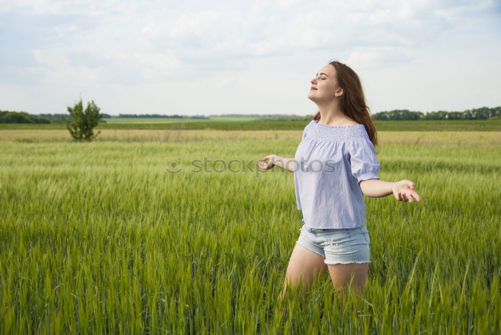 Similar – Image, Stock Photo When is he coming back …