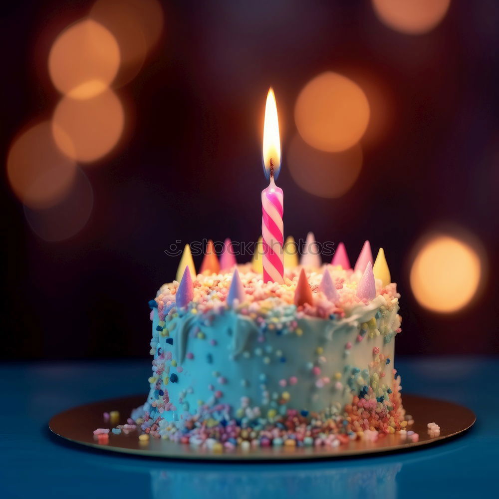 Similar – Image, Stock Photo Birthday Cake