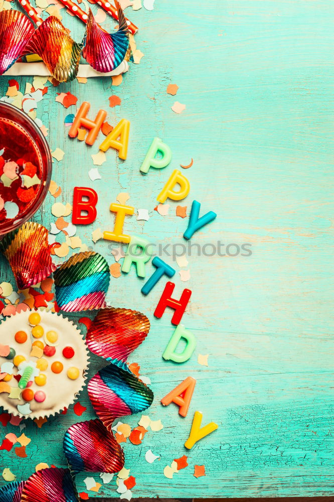 Similar – Image, Stock Photo Birthday Party Cake