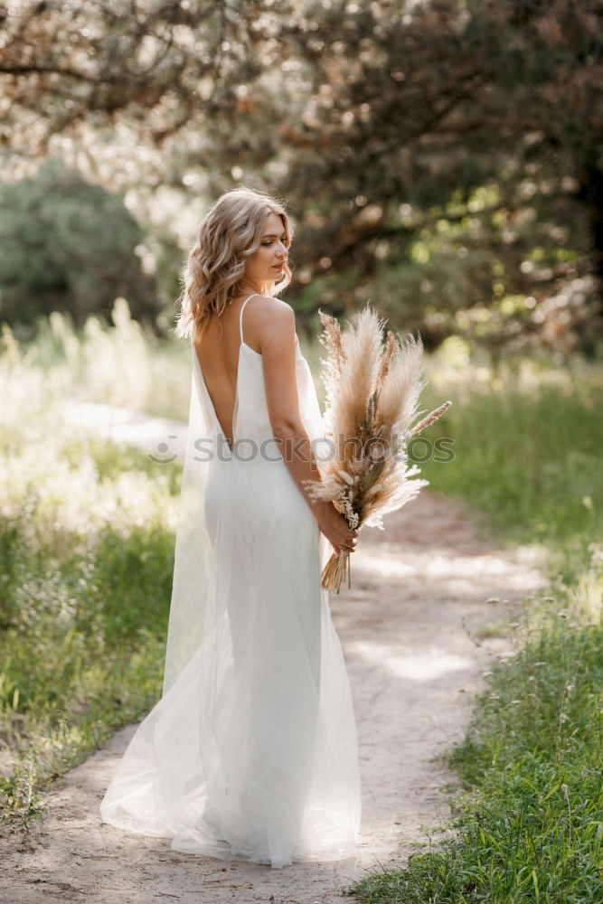 Similar – Image, Stock Photo bride, wedding, boho