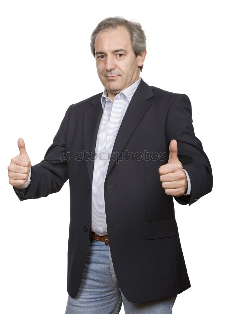 Similar – Image, Stock Photo Mature man looking at camera in urban background.