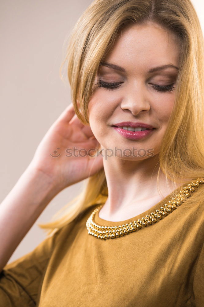 Similar – Young blonde girl with updo