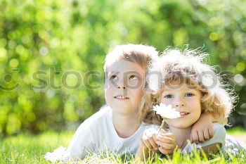 Similar – meadow children Meadow