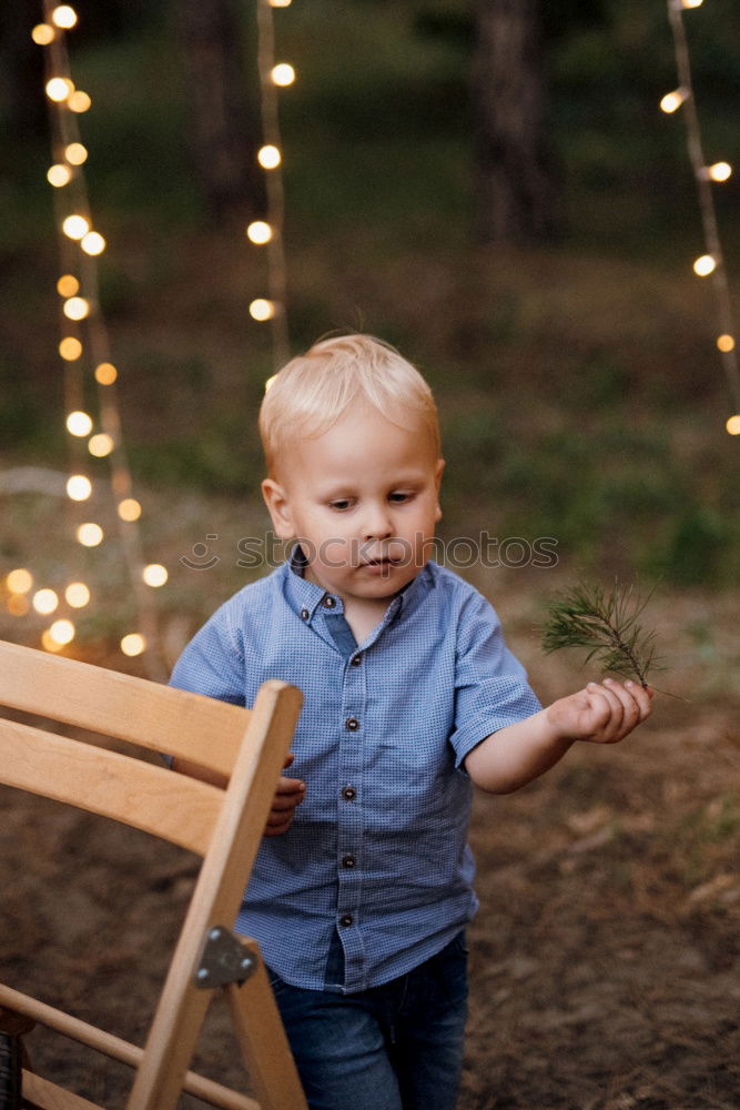 Similar – Toddler holding a speech bubble