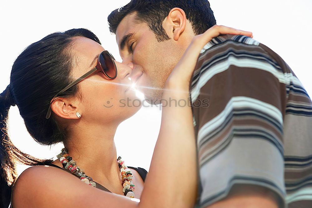 Similar – Image, Stock Photo kiss Homosexual Young man