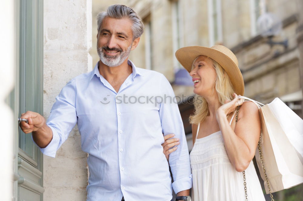 Image, Stock Photo She is the apple of dad´s eye