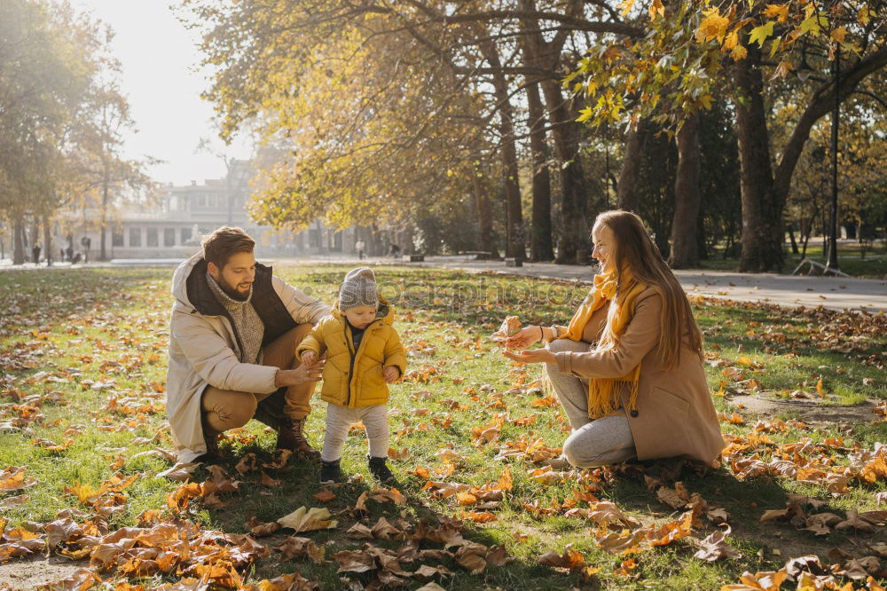 Similar – Image, Stock Photo foliage battle Human being